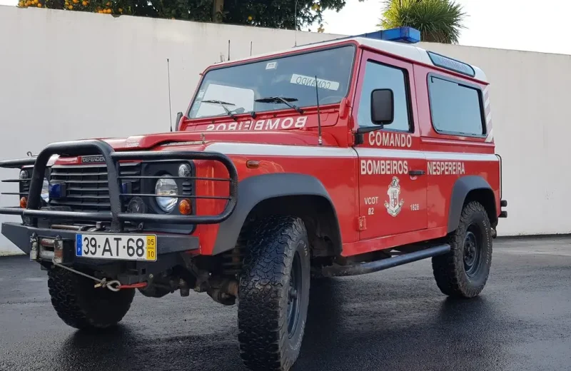Veículo de Comando Táctico dos Bombeiros de Nespereira