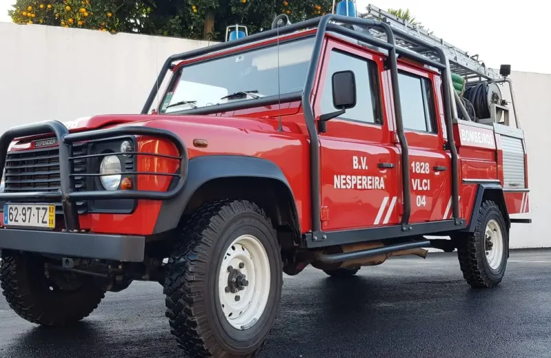 Veículo Ligeiro de Combate a Incêndios dos Bombeiros de Nespereira